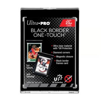 Ultra Pro 23pt One-Touch Black Border Magnet Holder